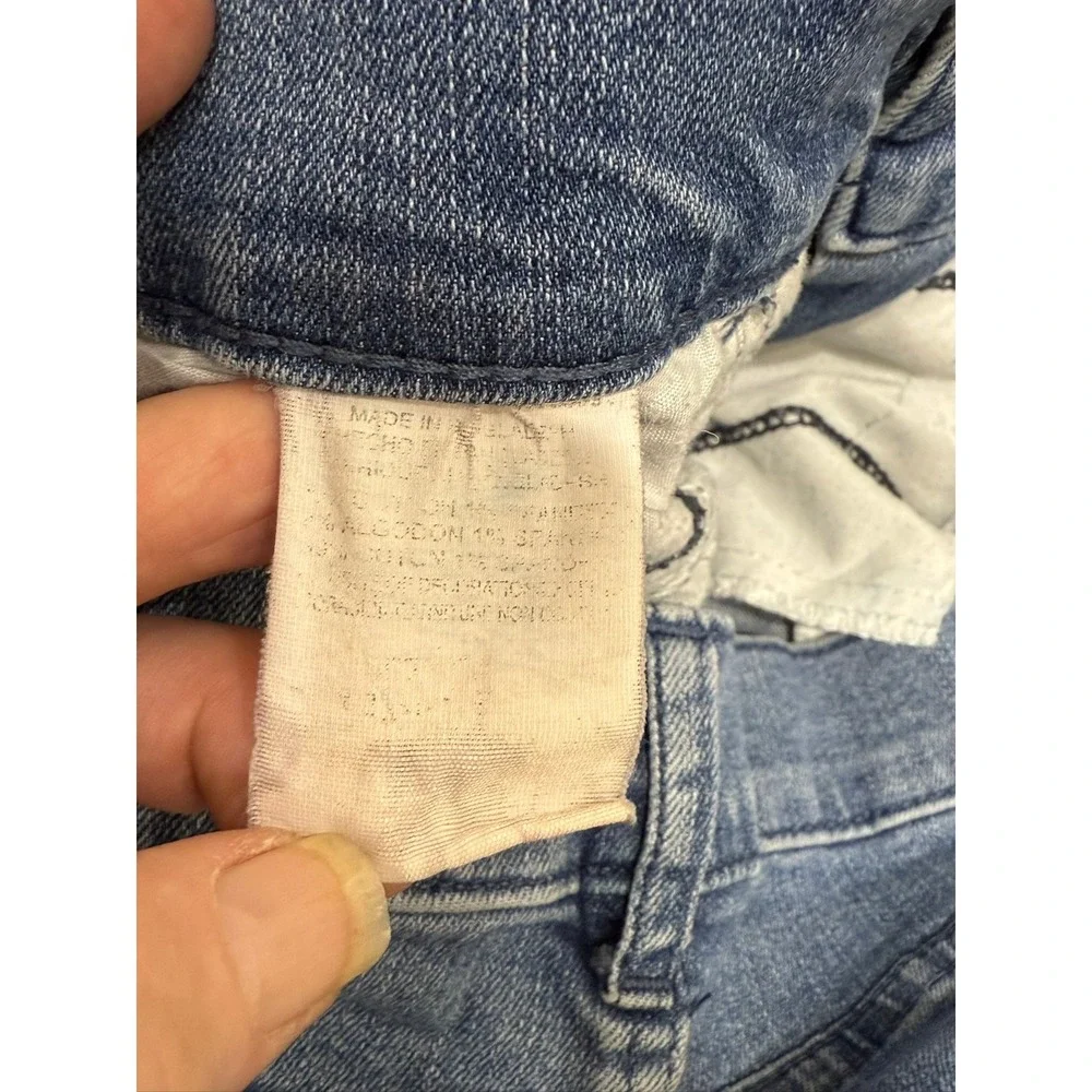 Lee Classic Fit At The Waist Womens Blue‎ Denim Jeans Pants
